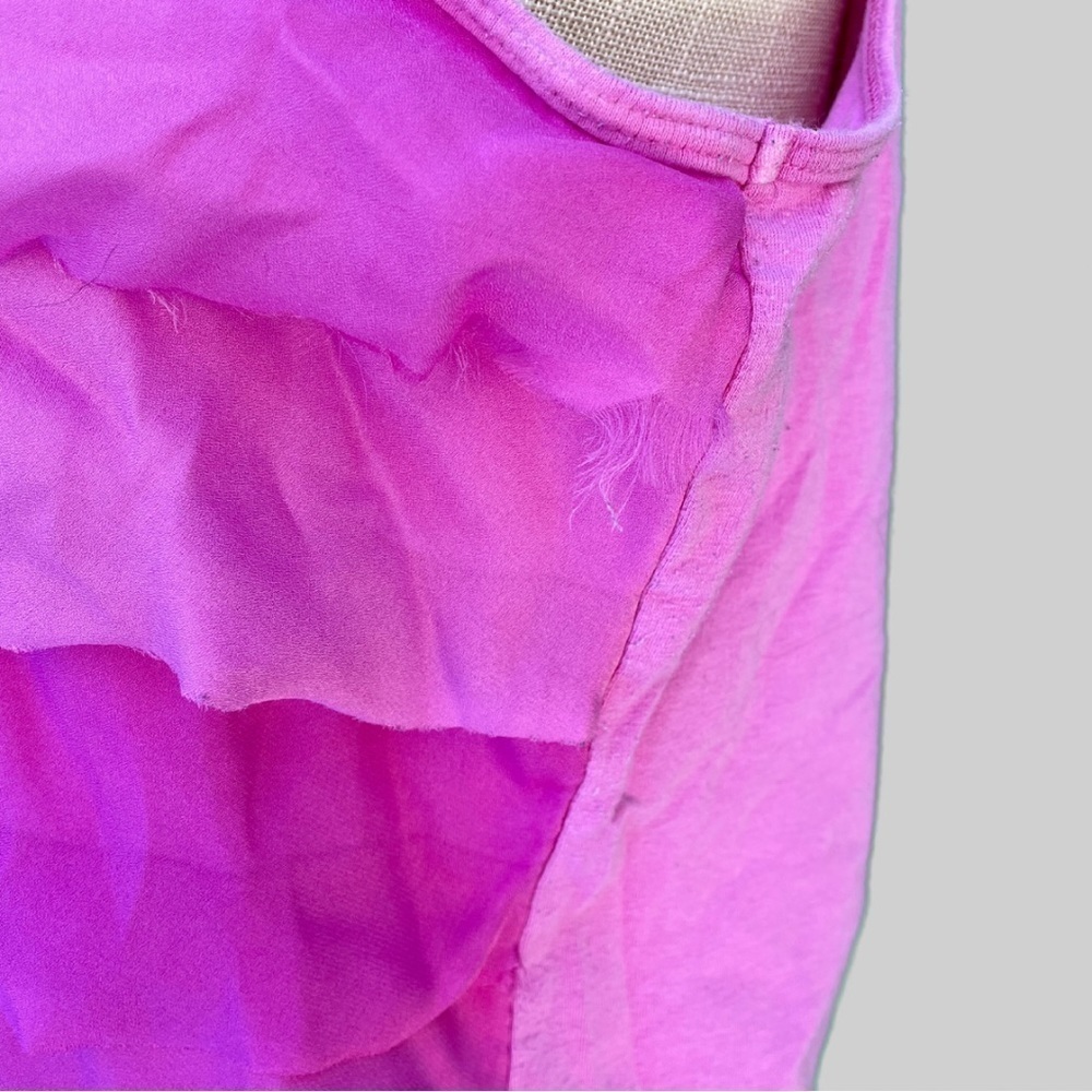 Purple Ombré Ruffle Layer Cami - Picture 3 of 4